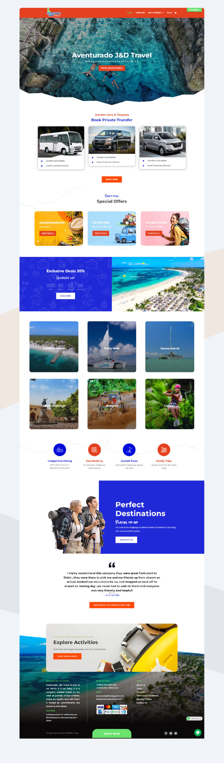 landing Page Go Excursions